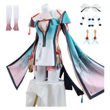 Wuthering Waves Cosplay Costume Zhezhi Outfit Adult Female Halloween Carnival Costume
