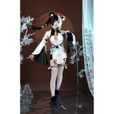 Zenless Zone Zero Dialyn White Outfit Adult Female Halloween Carnival Costume