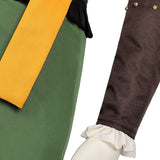 Zorro Cosplay Costume Green Outfit with Cape Adult Male Halloween Carnival Costume