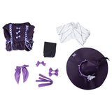 Kochou Shinobu Demon Slayer Cosplay Costume Lolita Dress Kimono Outfits Halloween Carnival Suit Re-creation Design