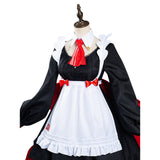 Noelle Anime Genshin Impact x KFC Cosplay Costume Maid Dress Halloween Carnival Suit