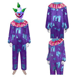 Killer Klowns From Outer Space -Jumbo Cosplay Costume Jumpsuit Outfits Halloween Carnival Suit