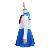 Sailor Moon Halloween Carnival Suit Cosplay Costume Kids Girls Blue Dresses Outfits