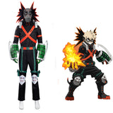 Bakugou Katsuki My Hero Academia S5  Cosplay Costume Battle Outfits Halloween Carnival Suit