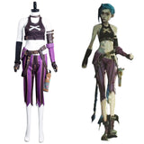 Arcane Jinx League of Legends LoL Cosplay Costume Uniform Outfits Halloween Carnival Suit