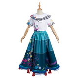 Mirabel Encanto Cosplay Costume Dress Outfits Kids Children Halloween Carnival Suit