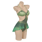 Poison Ivy Dr. Pamela Lillian Isley Cosplay Costume Halloween Carnival Party Disguise Suit DC