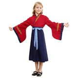 Traditional Chinese Dress Mulan Princess Dress For Little Girl Cosplay Costume