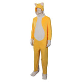 The Super Mario Bros. Movie Cat Mario Cosplay Costume Sleepwear Robe Halloween Carnival Party Suit