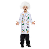 Frankenstein Kids Children Scientist  Cosplay Costume Wig Outfits Halloween Carnival Suit