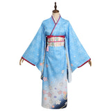 Genshin Impact x Sweets Paradise - Kamisato Ayaka Cosplay Costume Kimono Outfits Halloween Carnival Suit