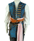 Pirates Of The Caribbean 4 Jack Sparrow Vest Costume