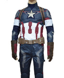 Avengers: Age of Ultron Captain America Steve Rogers Uniform Outfit Cosplay Costume