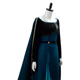 Frozen 2 Queen Coronation Anna Gown  Uniform Cosplay Costume