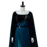 Frozen 2 Queen Coronation Anna Gown  Uniform Cosplay Costume