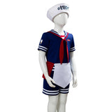 Stranger Things 3 Scoops Ahoy Steve Harrington Cosplay Costume For Kid