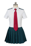 Boku no Hero Academia My Hero Academia Ochako Uraraka Tsuyu Asui Summer Uniform Dress Cosplay Costum