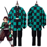 Demon Slayer: Kimetsu no Yaiba Tanjirou/Tanjiro Kamado Outfit Cosplay Costume