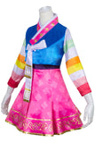 Overwatch OW DVA Hana Song Korean traditional cosplay costume