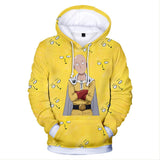 One Punch Man Season 2 Saitama Printed Hoodie