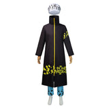 One Piece Trafalgar D. Water Law Cosplay Costume Fancy Outfit Halloween Carnival Suit