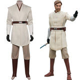 The Clone Wars-Obi-Wan Kenobi Cosplay Costume Outfits Halloween Carnival Suit