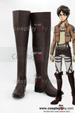 Attack on Titan Scouting Legion Rivaille Cosplay Costume+Wig+Shoes