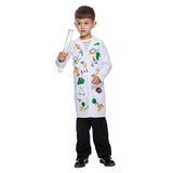 Frankenstein Kids Children Scientist  Cosplay Costume Wig Outfits Halloween Carnival Suit