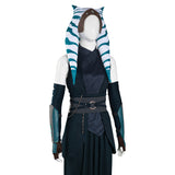 Ahsoka Tano The Mando S2 Cosplay Costume Top Pants Outfits Halloween Carnival Suit