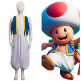 Kids Children The Super Mario Bros. Movie - Toad/KINOPIOCosplay Costume Outfits Halloween Carnival Suit