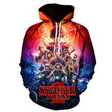 Stranger Things 3 Printed Cosplay Hoodie