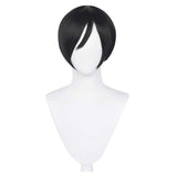 Resident Evil 4 Ada Wong Cosplay Wig Heat Resistant Synthetic Hair Carnival Halloween Party Props