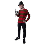 Freddie Kruger A Nightmare on Elm Street-Munker Street Shirt Cosplay Costume