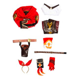 Amber Genshin Impact Cosplay Costume Jumpsuit Outfits Halloween Carnival Suit