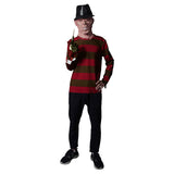 Freddie Kruger A Nightmare on Elm Street-Munker Street Shirt Cosplay Costume