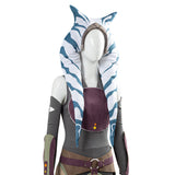 Ahsoka Tano Women Dress Outfit Rebels Cosplay Costume Halloween Carnival Costume