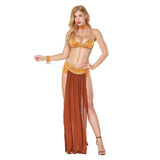 Star Wars Leia Cosplay Costume Dress Halloween Carnival Party Disguise Clothes