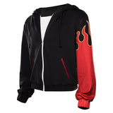 Tekken: Bloodline Kazama Jin Cosplay Costume Hoodie Coat Outfits Halloween Carnival Suit