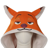 Zootopia Nick Hoodies Cosplay Costume Coat  Outfits Halloween Carnival Party Suit