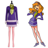 Scooby Doo Where Are You Daphne Blake Cosplay Costume
