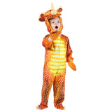 Kids Infant/Toddler Rust Triceratops Dinosaur T-Rex Cosplay Costume