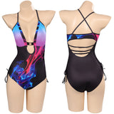 2023 Summer Printed One-Piece Swimsuits Cosplay Costume Halloween Carnival Party Disguise Suit