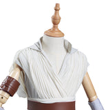 Rey The Rise of Skywalker Cosplay Costume Kids Children Outfits Halloween Carnival Suit