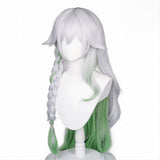 Genshin Impact Nahida Cosplay Wig Heat Resistant Synthetic Hair Carnival Halloween Party Props