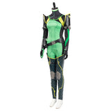 Viper Valorant Cosplay Costume Women Jumpsuit Romper Suit Halloween Carnival Outfit