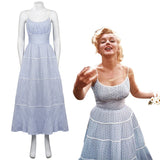BLonde：Norma Jeane  Cosplay Costume Dress Outfits Halloween Carnival Party Suit