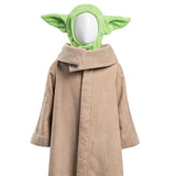 Baby Yoda The Mando Cosplay Costume Robe Hat Outfits Halloween Carnival Suit