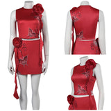 Resident Evil 4 Ada Wong  Cosplay Costume Outfits  Halloween Carnival Party Disguise Suit