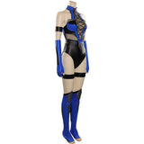 Kitana Mortal Kombat 4 Cosplay Costume Jumpsuit Outfits Halloween Carnival Suit