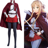 Asuna Yuuki  Sword Art Online the Movie: Progressive - Aria of a Starless Night   Cosplay Costume Outfits Halloween Carnival Suit